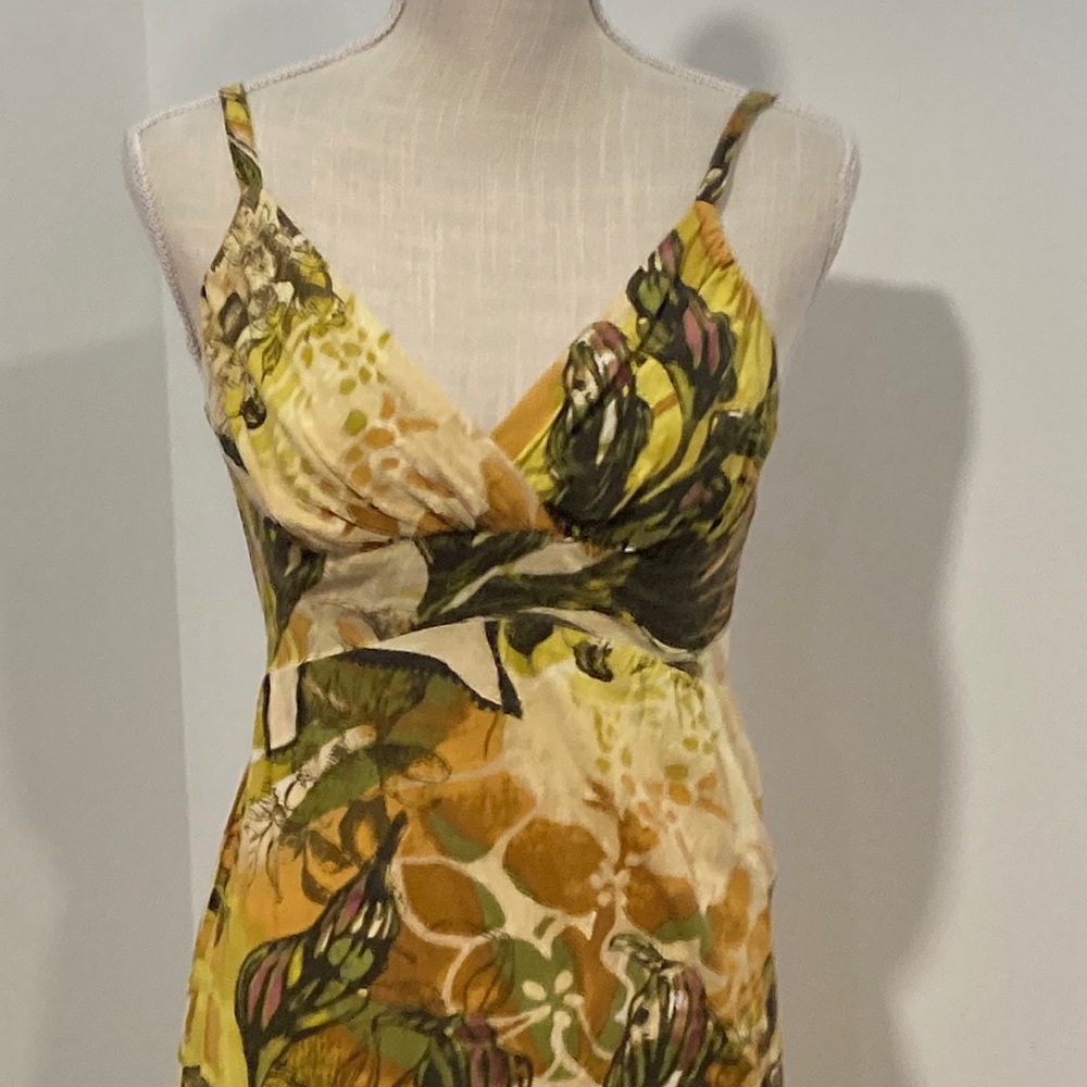 Jams World tropical 🌴 maxi sundress XS starflower